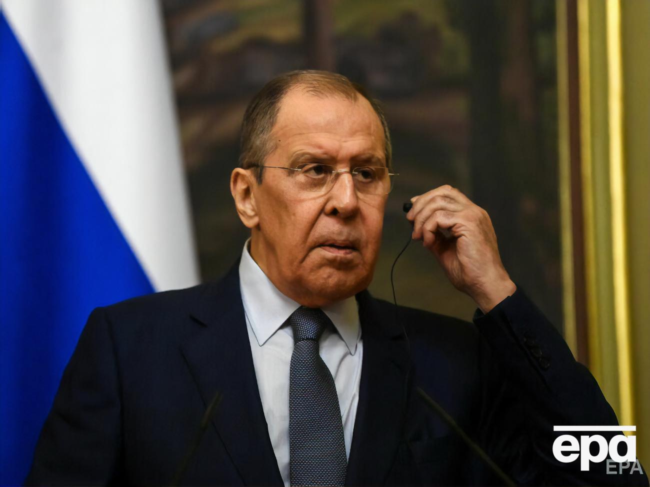 Щодо зустрічі Путіна та Зеленського було багато висловлювань, зазначив Лавров (на фото)
