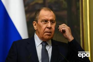Щодо зустрічі Путіна та Зеленського було багато висловлювань, зазначив Лавров (на фото)