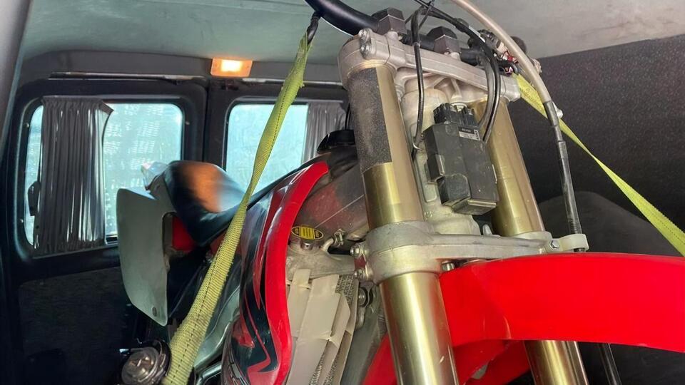 Мотоцикліст готувався до шоу