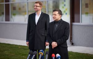 Войцеховский сопровождал Зеленского в ходе посещения ряда локаций в Черкасской области