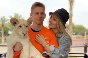 Александр Зинченко и Влада Седан расписались в марте 2020-го, в августе этого года у них родилась дочь Ева