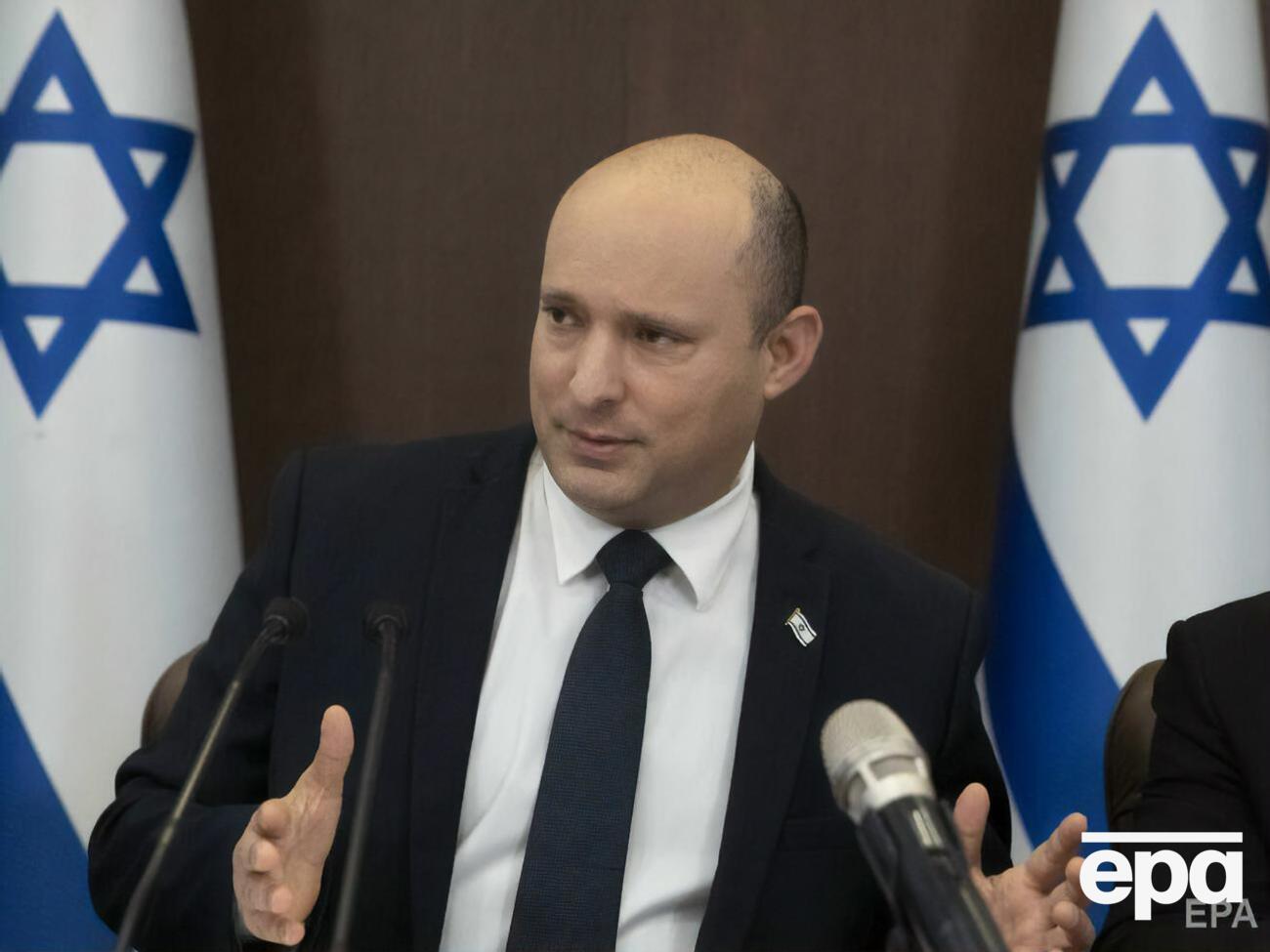 Беннет (на фото) и Зеленский провели телефонный разговор