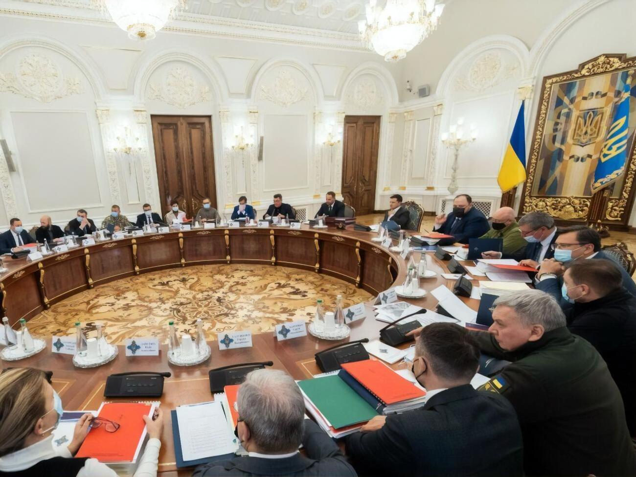 Заседание СНБО должно начаться в 16.30