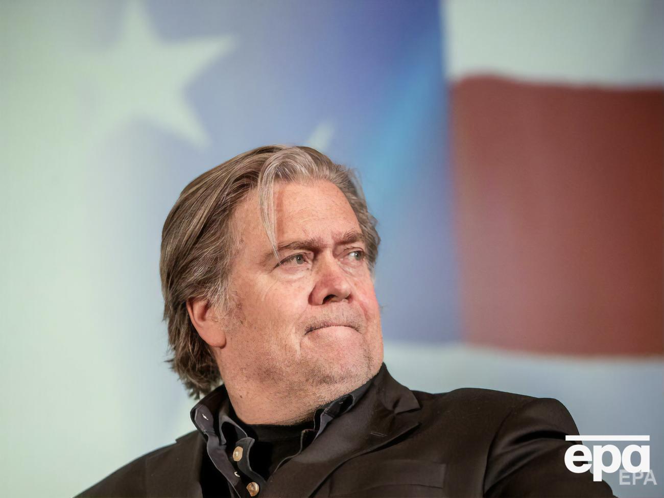 Бэннон отказался давать показания перед комитетом, который расследует беспорядки возле Капитолия 6 января