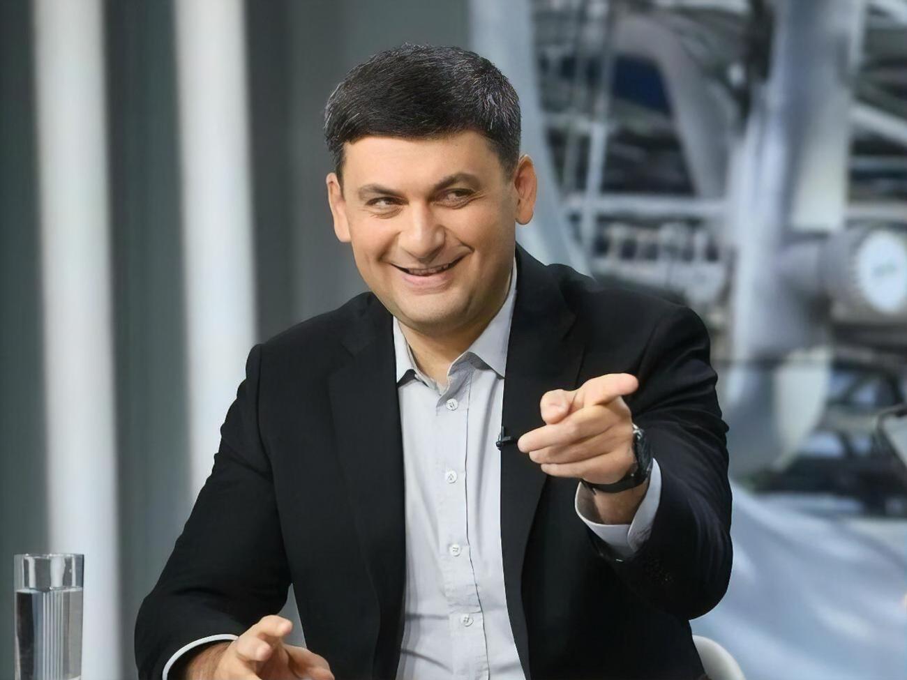 По словам Гройсмана, он начал работать с 14 лет