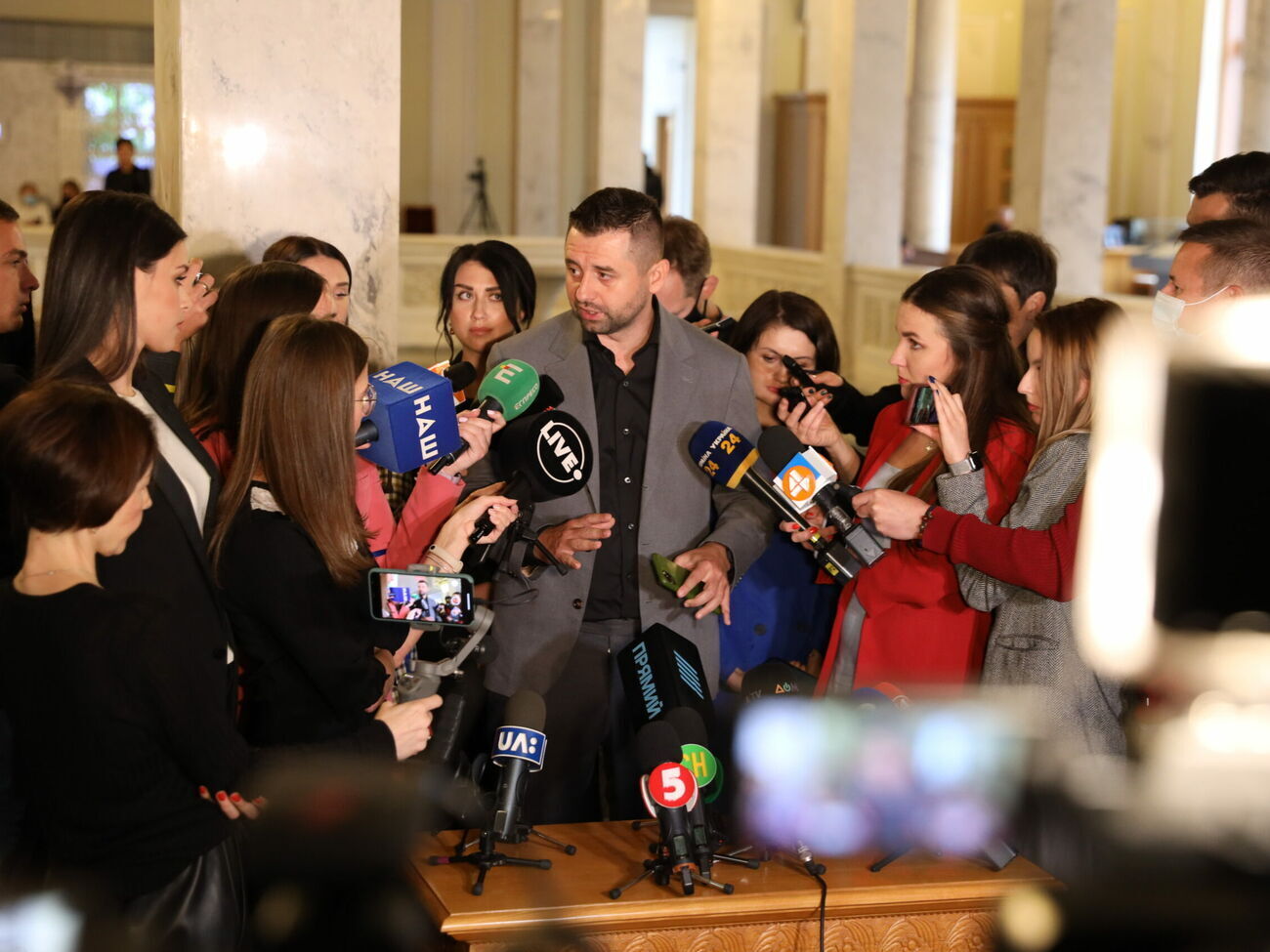 Давид Арахамія не відкинув, що новим міністром оборони може стати його колега по фракції Ірина Верещук