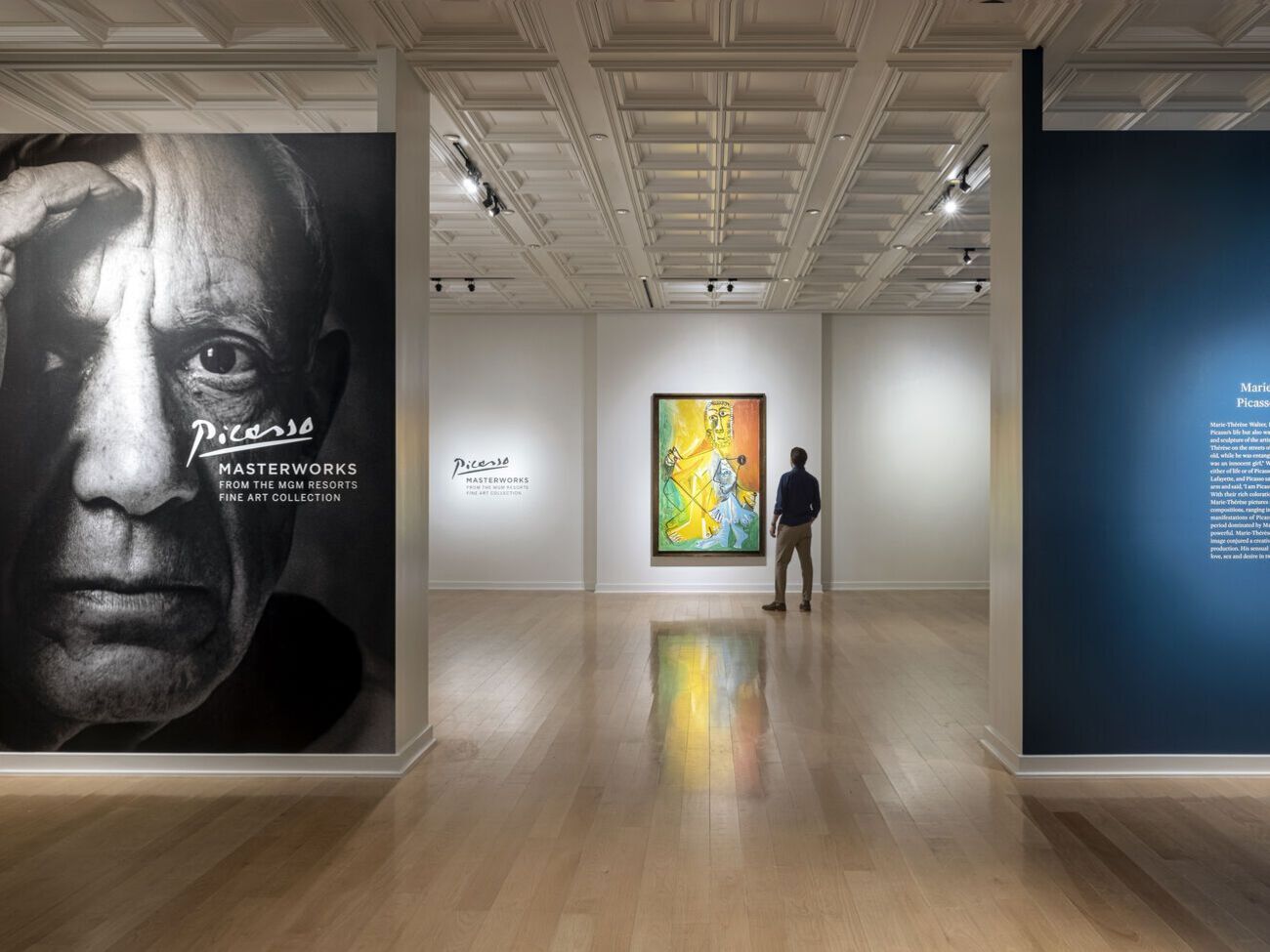 Часть проданных картин Пикассо была выставлена в ресторане Picasso в отеле Bellagi