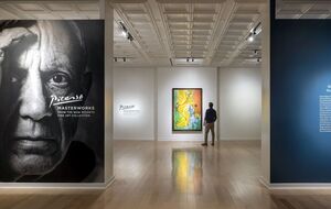 Часть проданных картин Пикассо была выставлена в ресторане Picasso в отеле Bellagi