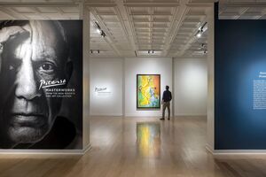 Часть проданных картин Пикассо была выставлена в ресторане Picasso в отеле Bellagi