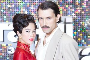 Дмитрий Каднай со своей партнершей по паркету танцовщицей Алиной Ли не смог вчера приехать на прямой эфир шоу