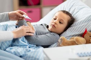 По данным Минздрава, 760 детей находятся на стационарном лечении