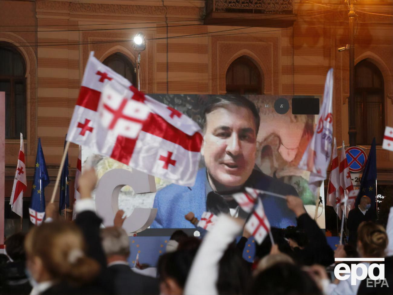 Саакашвили продолжает голодовку