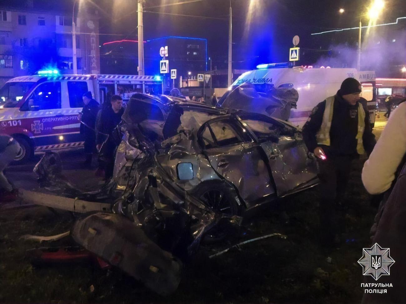 Аварія сталася на перехресті проспекту Гагаріна та вулиці Одеської