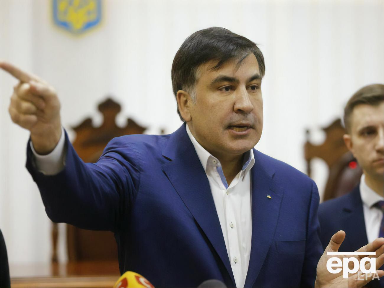 Саакашвили:&nbsp;Разразился большой международный скандал,&nbsp;это черное пятно для Грузии