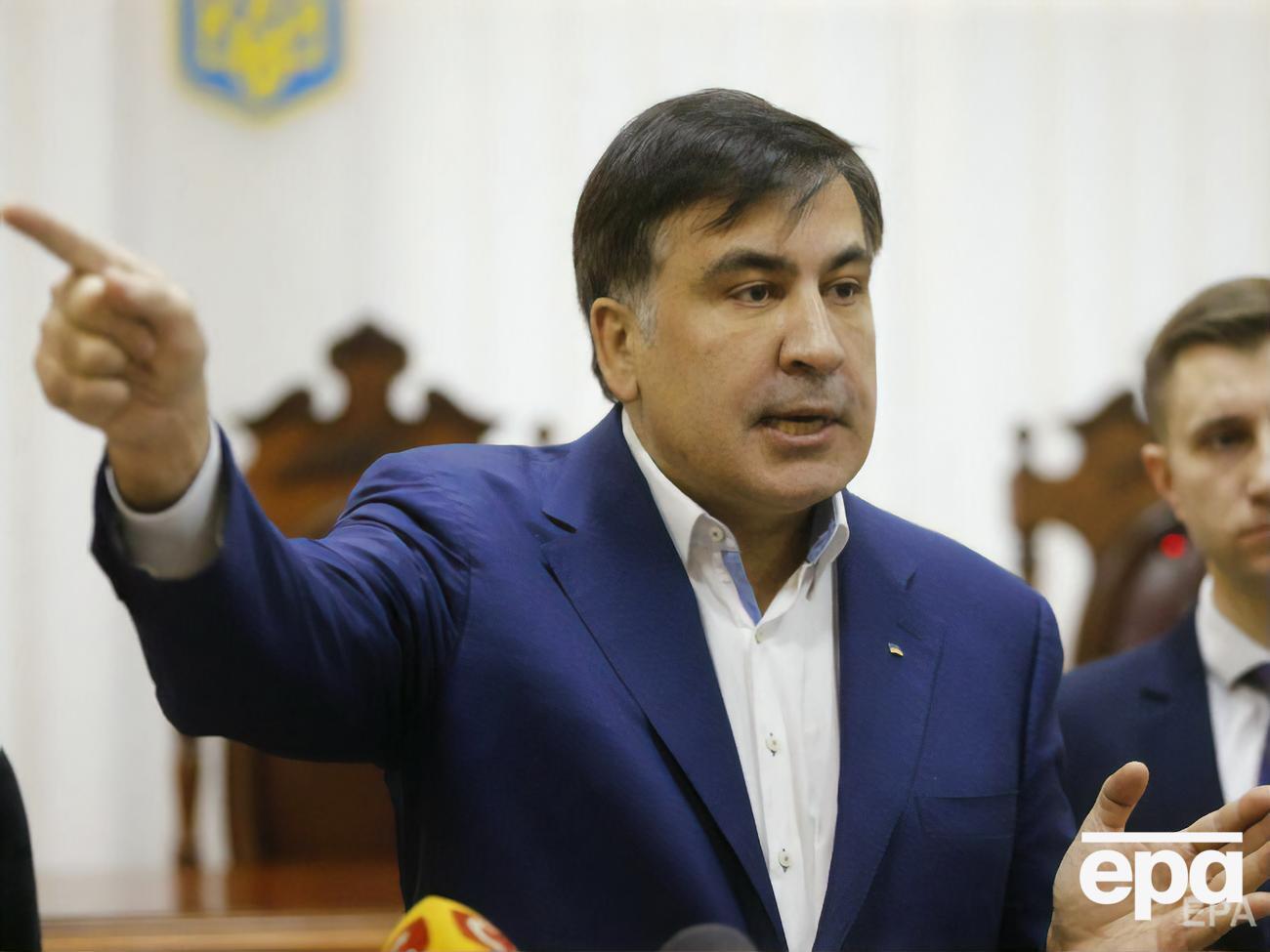 Експрезидент Грузії Саакашвілі голодує 29-й день