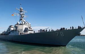 Эсминец уже заходил в Черное море в 2021 году