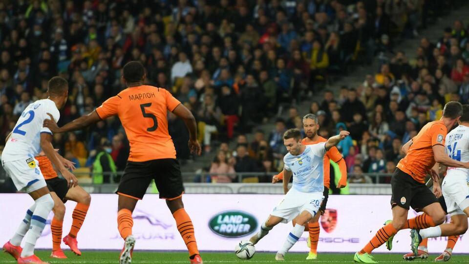 Матч проходил в Киеве