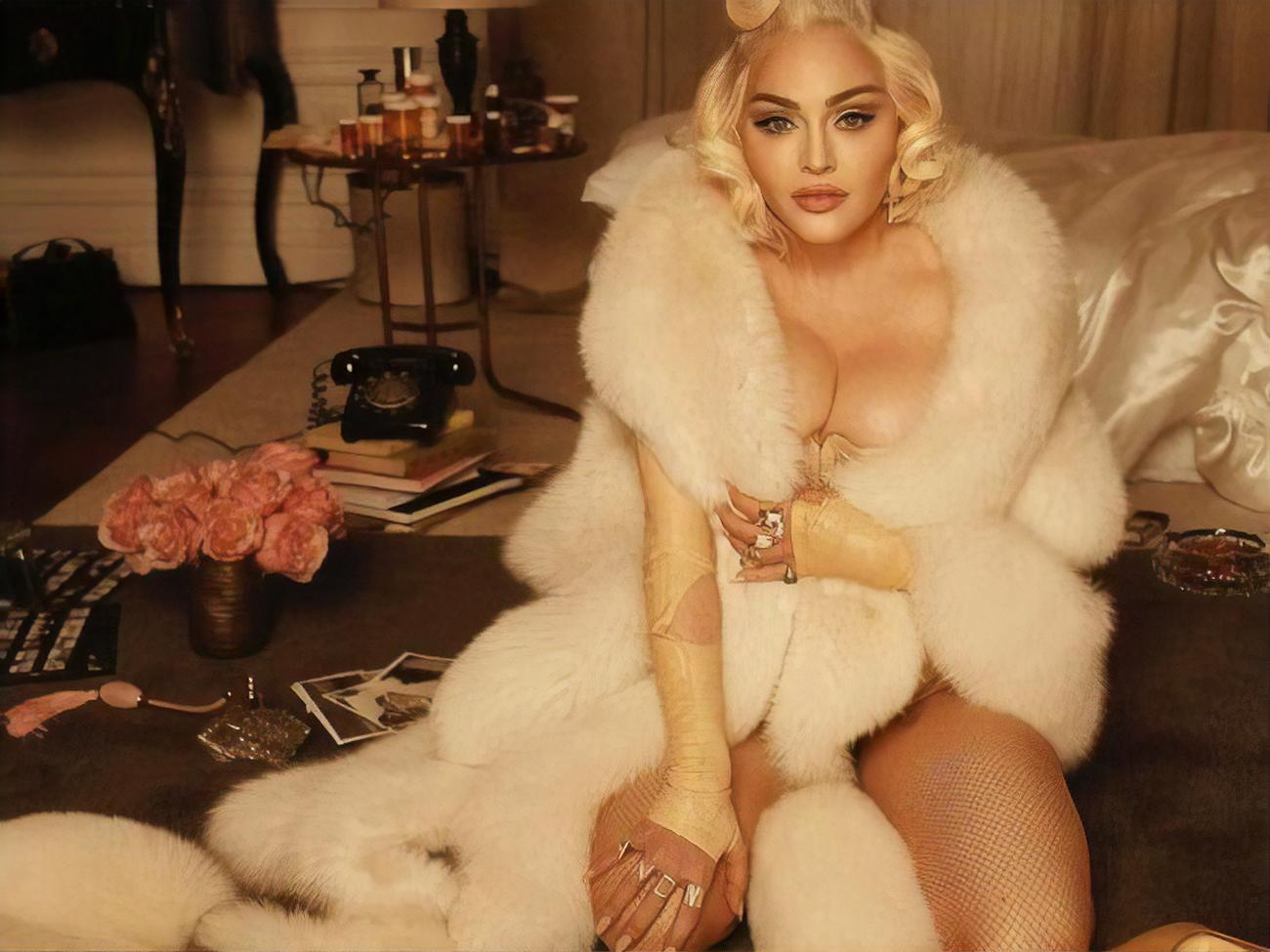 Мадонна в новой фотосессии появилась в образе Монро