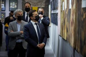 Зеленский заявил, что музей "становится своеобразным магнитом для любителей искусства со всего мира"