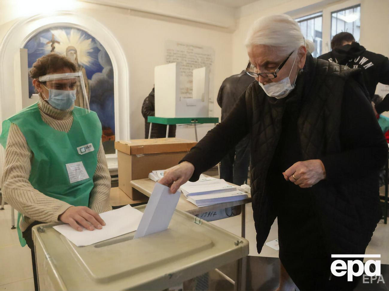 Выборы в Грузии проходили 2 октября