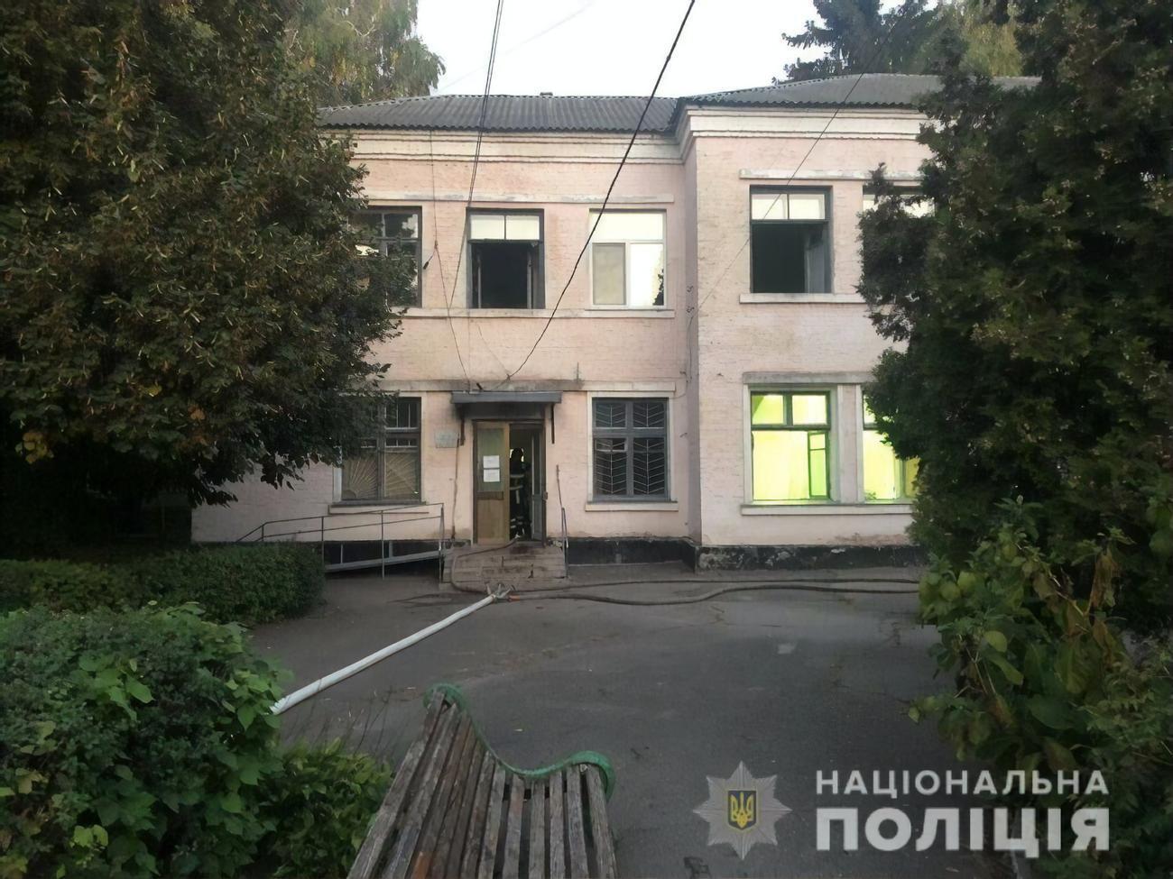 Пожежа сталася в гематологічному відділенні
