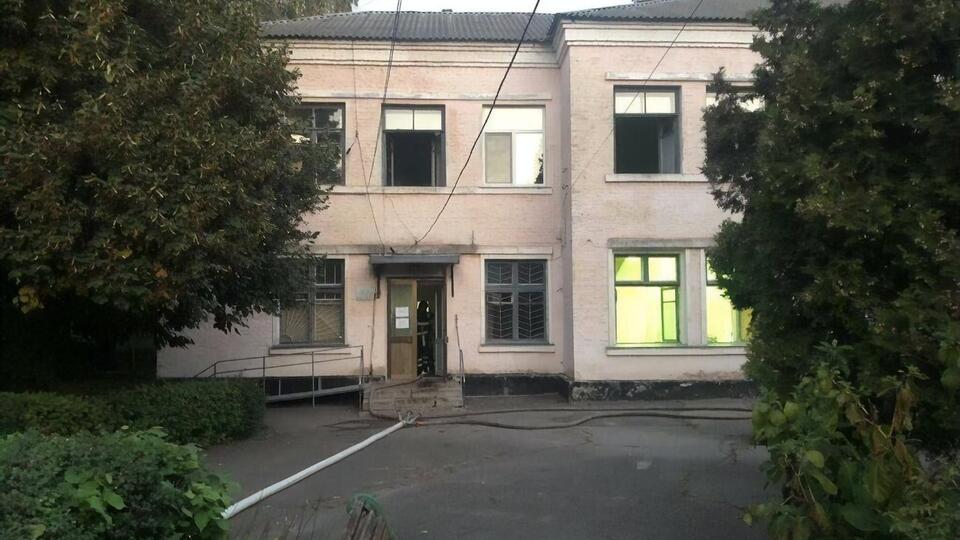 Пожежа сталася в гематологічному відділенні