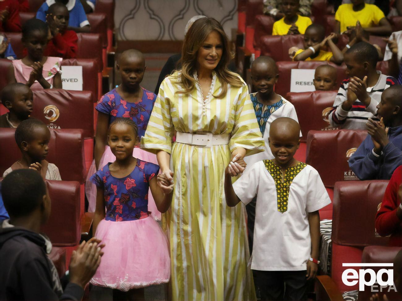 Меланья Трамп отправилась в Африку в октябре 2018 года