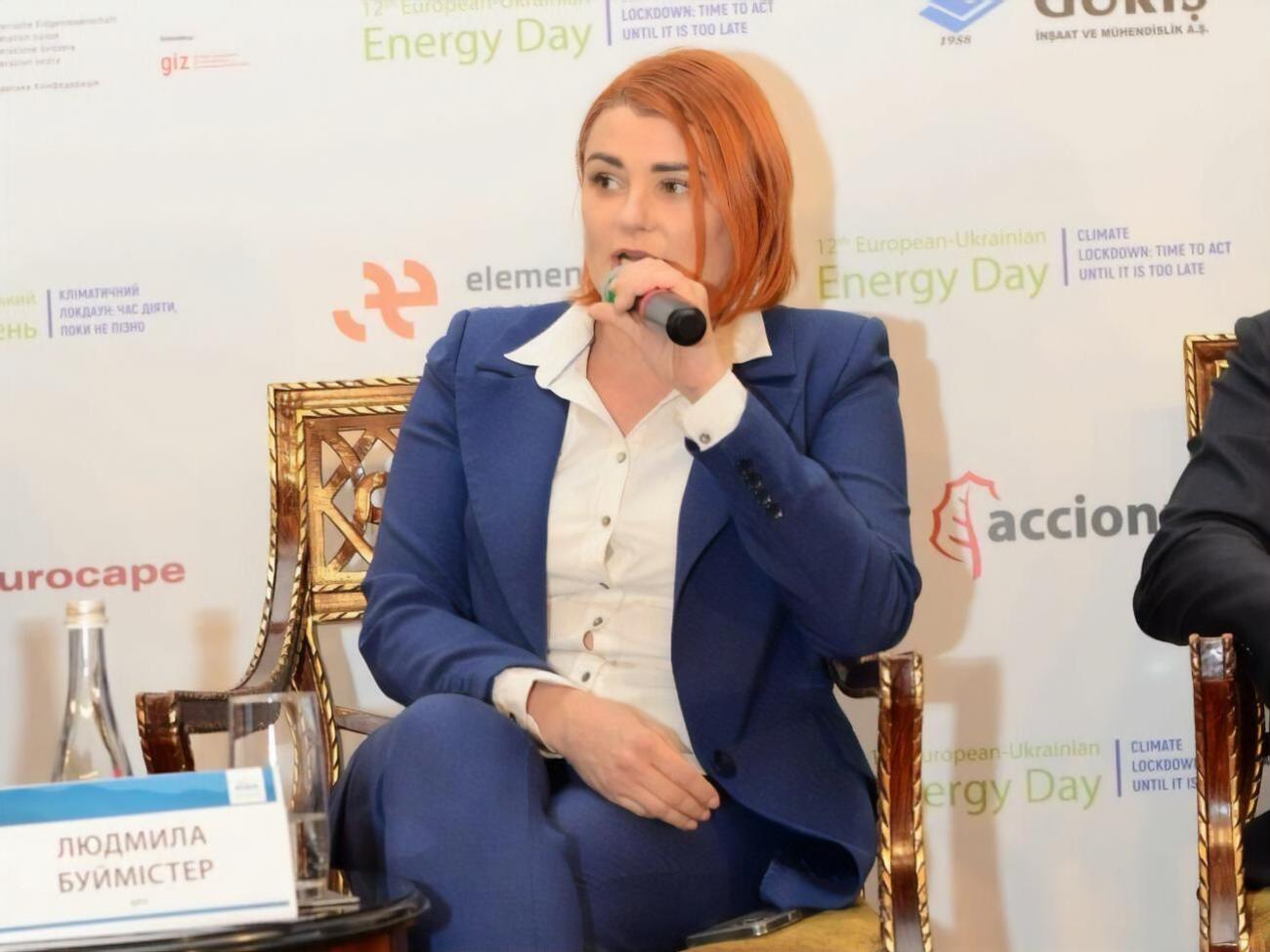 Буймістер (на фото) розповіла, що спілкувалася із Зеленським у Трускавці