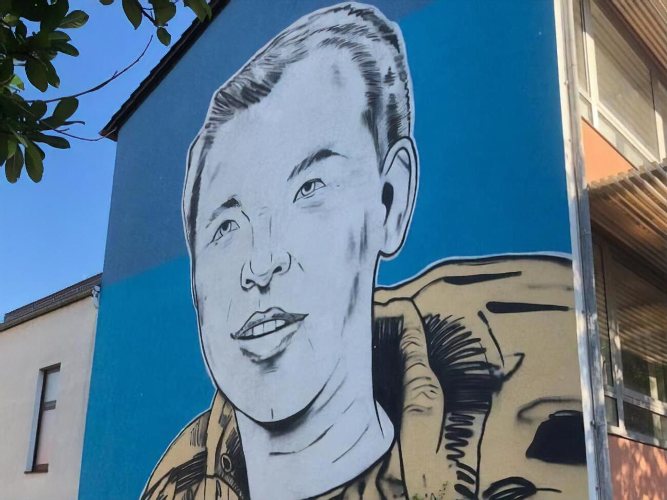 Мурал появился на стене здания в&nbsp;городе Висбаден