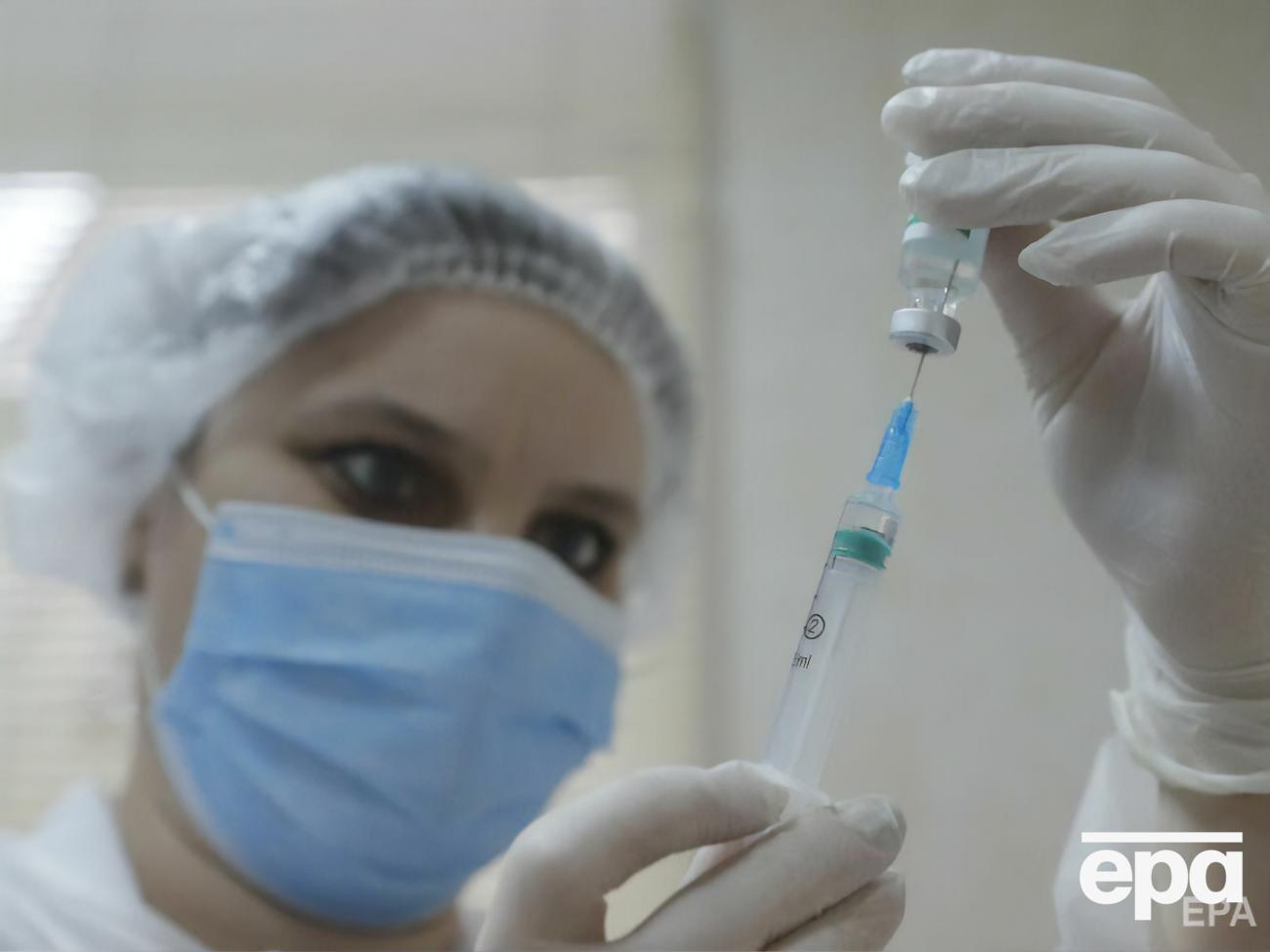 В Украине вакцинация от коронавируса началась 24 февраля