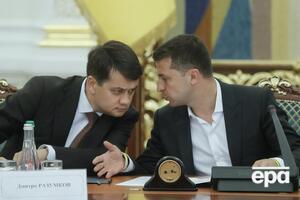 Разумков заявив, що у нього із Зеленським були робочі стосунки
