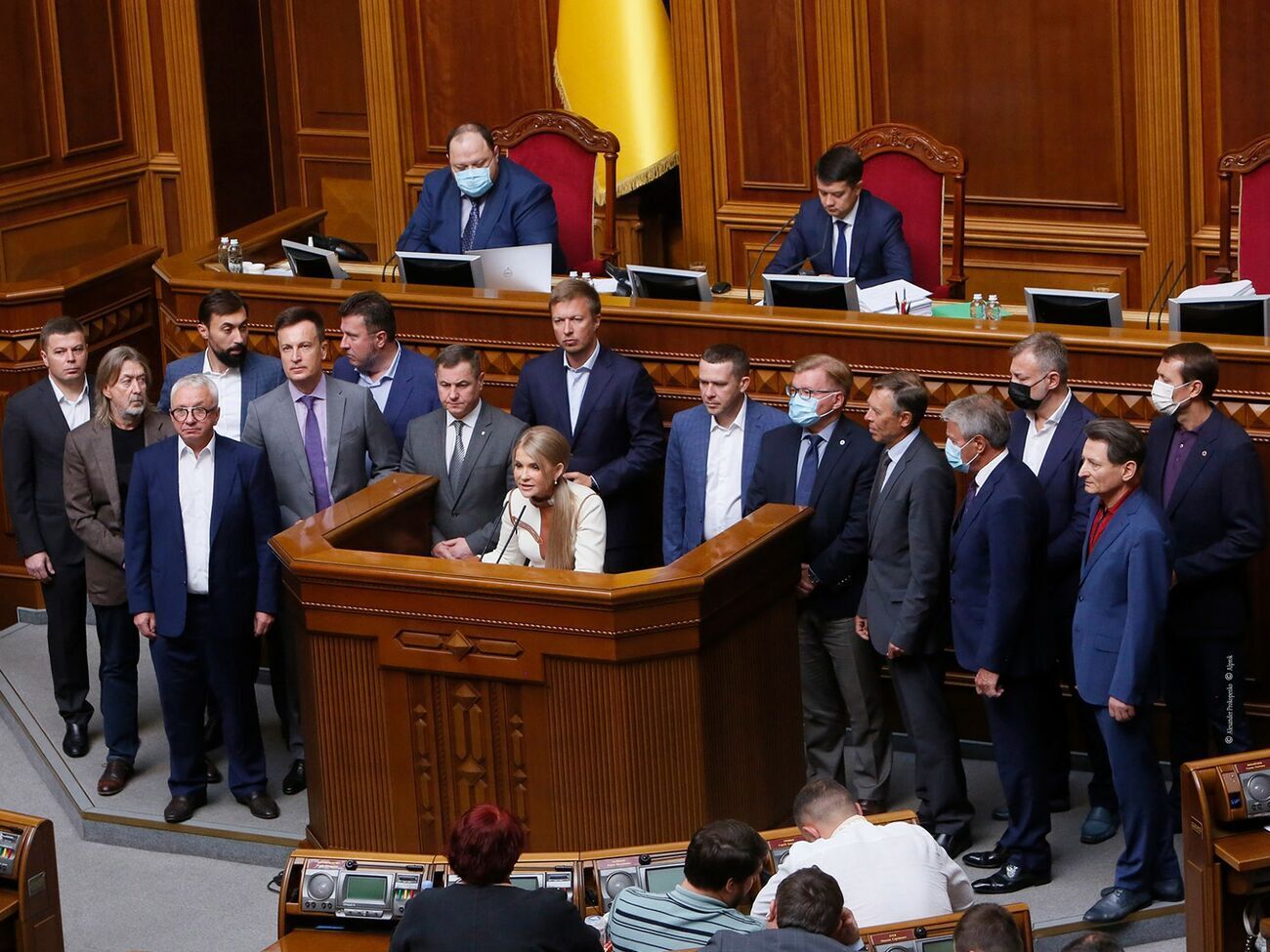 Голосування за відставку Разумкова – наша оцінка діяльності монобільшості, зазначили в "Батьківщині"