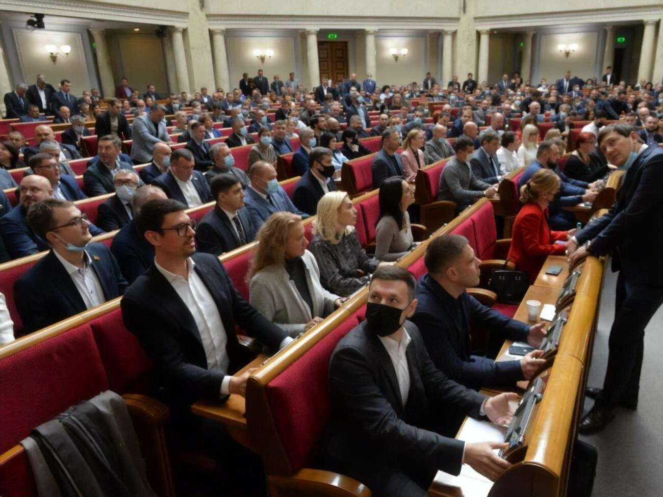 Проєкт заяви підтримало 304 депутати