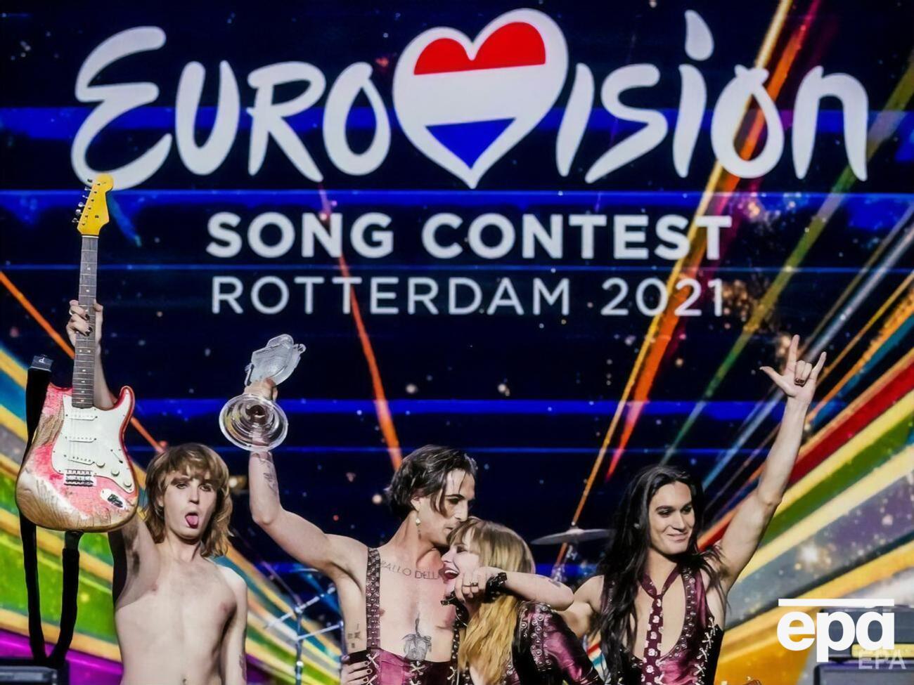 Благодаря победе итальянской группы Måneskin "Евровидение 2022" будет проходить в Италии