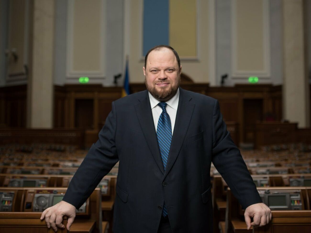 Стефанчук (на фото) сменил Разумкова на должности спикера Рады