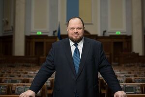 Стефанчук (на фото) сменил Разумкова на должности спикера Рады