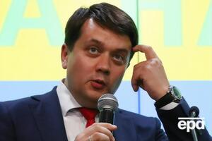 Разумков сообщил, что ждет на подпись документ с тремя правками