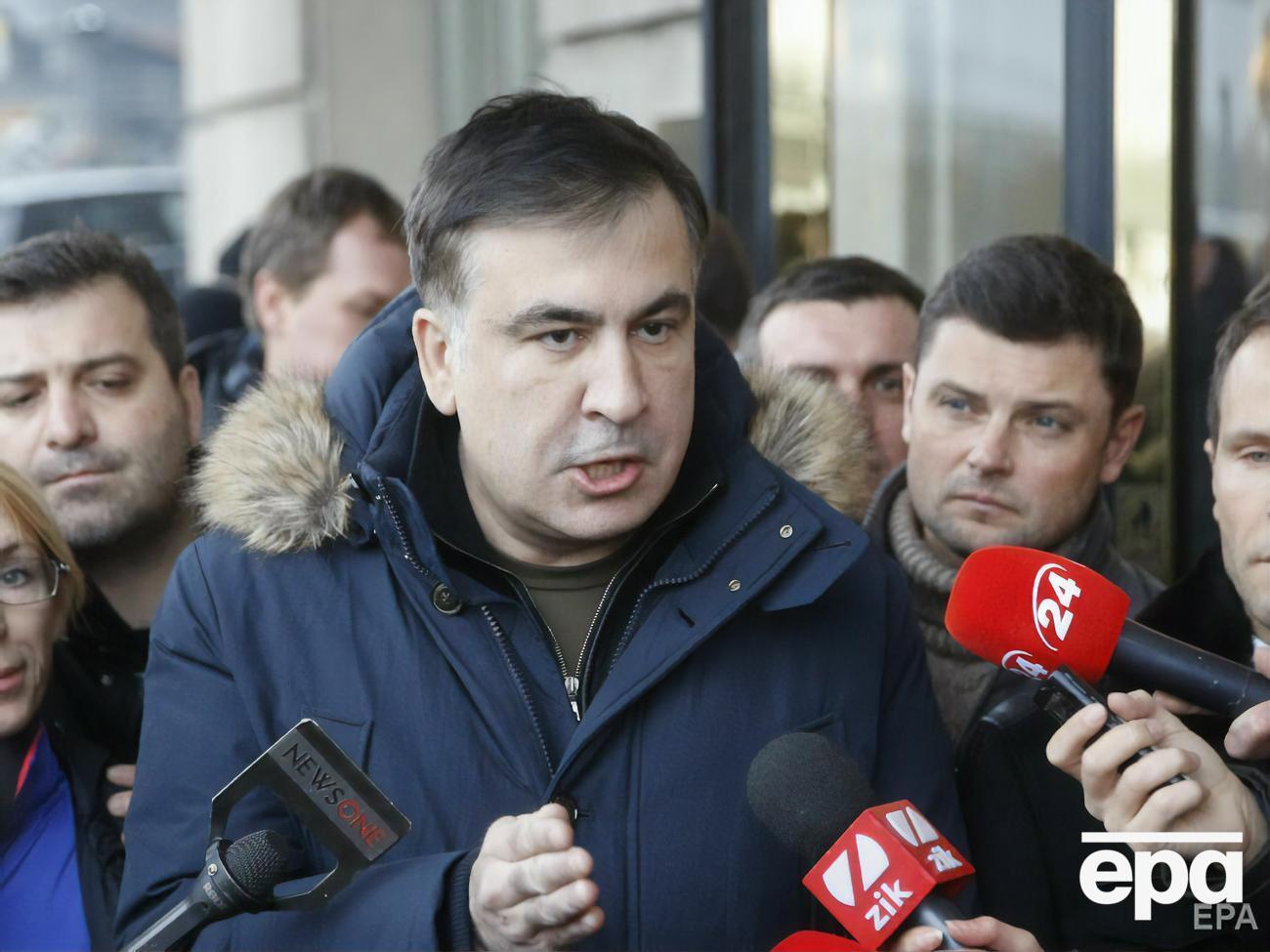 Після затримання у Грузії Саакашвілі оголосив голодування