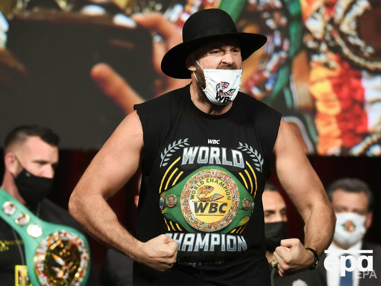 Фьюри (на фото) оценил бой Усика против Джошуа