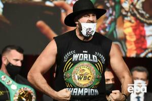 Фьюри (на фото) оценил бой Усика против Джошуа