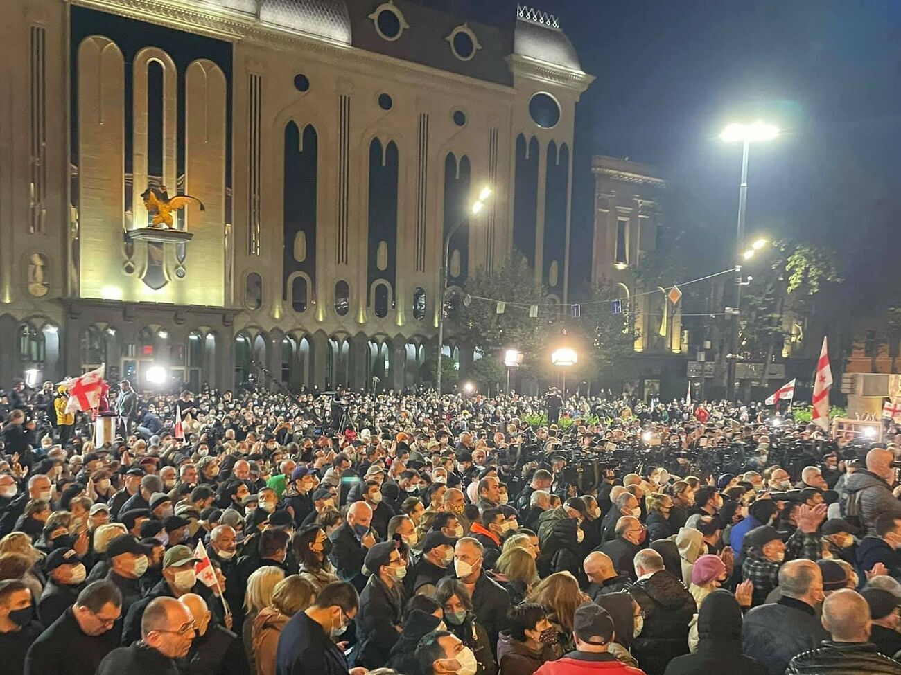 Оппозиция в Грузии готовит новые акции протеста