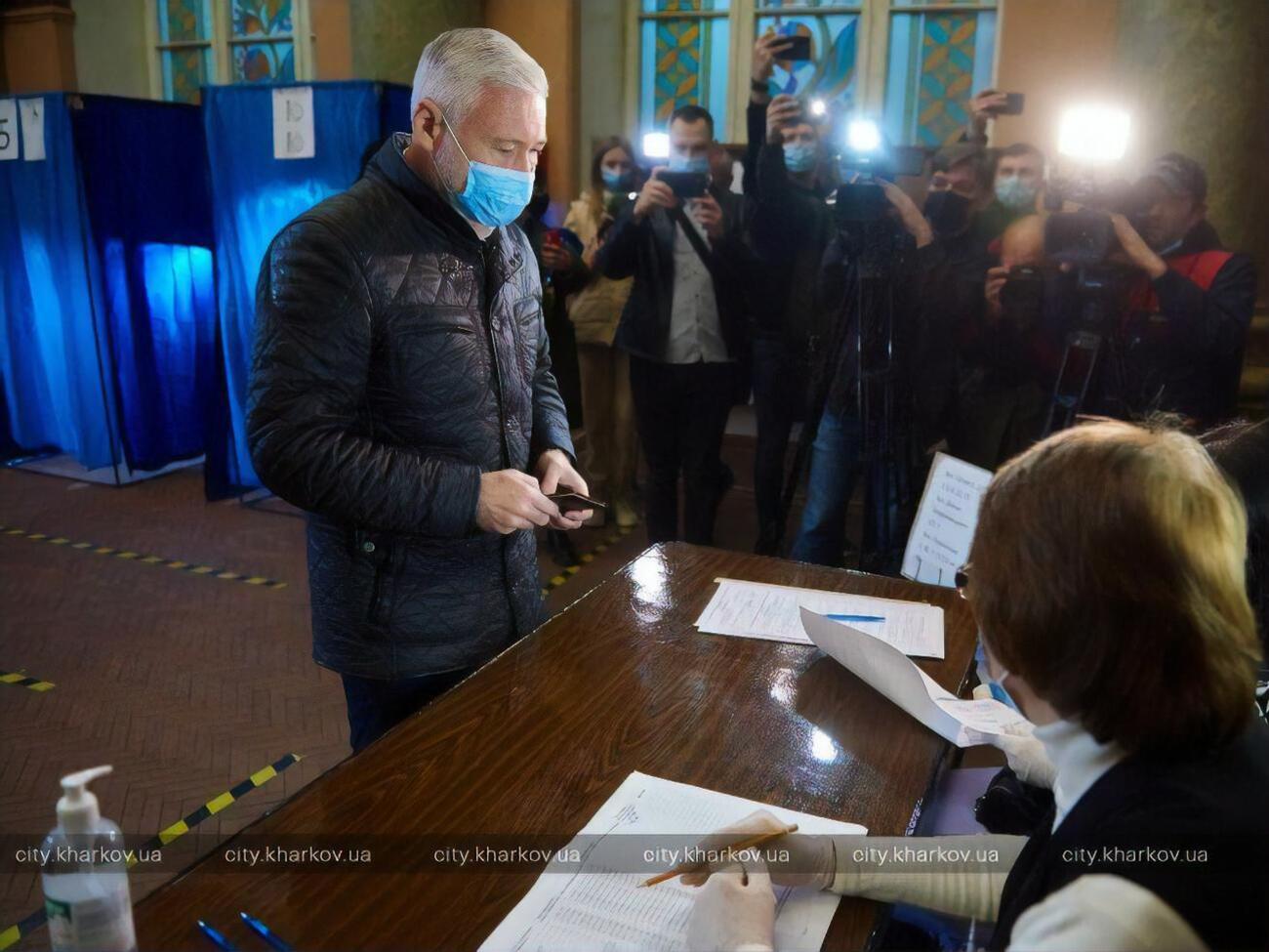 31 октября в Харькове прошли выборы городского головы