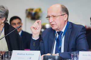 Кубілюс: Україна може відігравати геополітичну роль, дбаючи про поширення демократії навколо