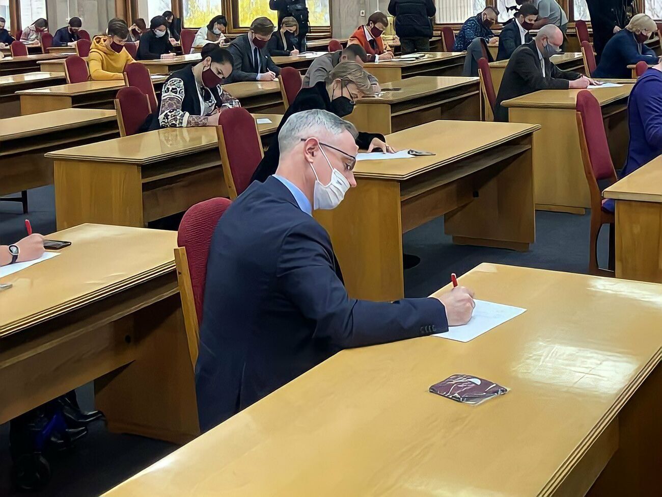 Радиодиктант писал в том числе посол Израиля в Украине Михаэль Бродский