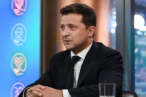 Согласно результатам опроса, Зеленского на выборах готовы поддержать 21,8% граждан