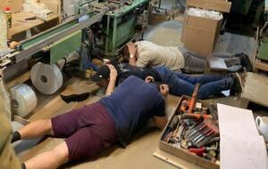 Все работники цеха родом из Кременчуга, сообщил журналист