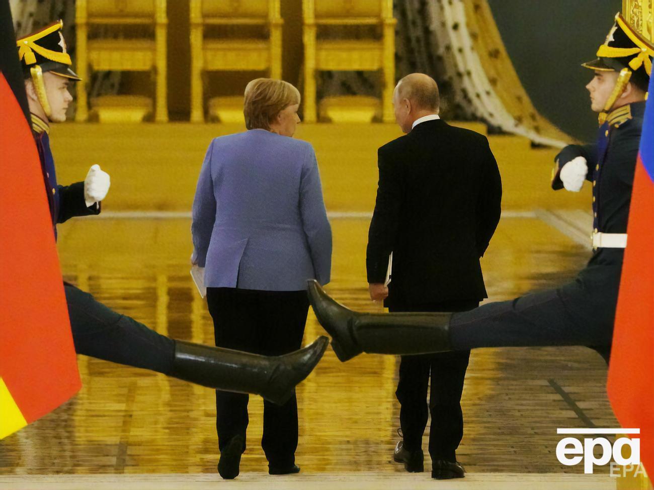 Меркель и Путин обменялись мнениями о текущей ситуации на белорусско-польской границе