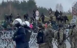 Мигрантам удалось проникнуть на территорию Польши