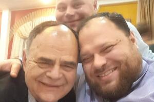 Руслан Стефанчук (справа) с отцом Алексеем Ивановичем и младшим братом Николаем
