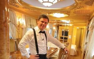 Дмитро Комаров зняв випуск про незвичайний і дорогий вагон "Укрзалізниці"